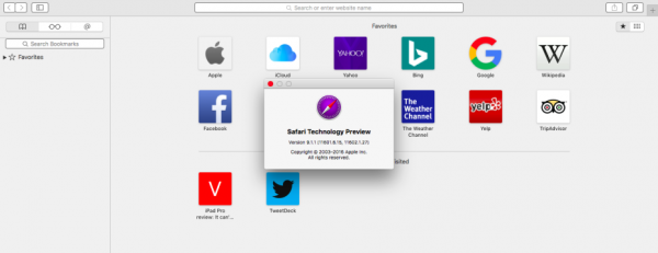 release notes for safari technology preview 19