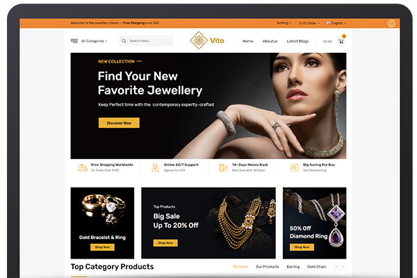 Prestashop to Magento 2 Migration - Jewelry Store